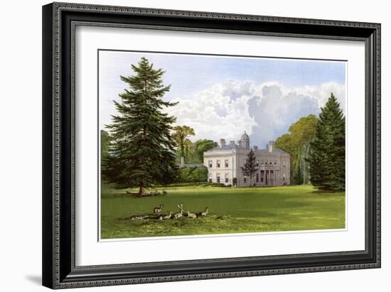 Brockley Hall, Somerset, Home of the Smyth-Pigott Family, C1880-AF Lydon-Framed Giclee Print