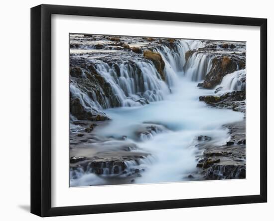 Brœarfoss, South Iceland, Iceland-Rainer Mirau-Framed Photographic Print