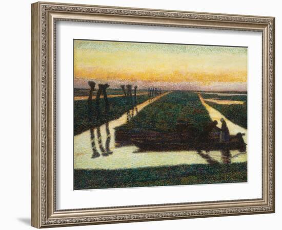 Broek in Waterland, 1889-Jan Theodore Toorop-Framed Giclee Print