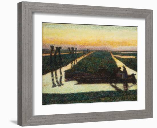 Broek in Waterland, 1889-Jan Theodore Toorop-Framed Giclee Print