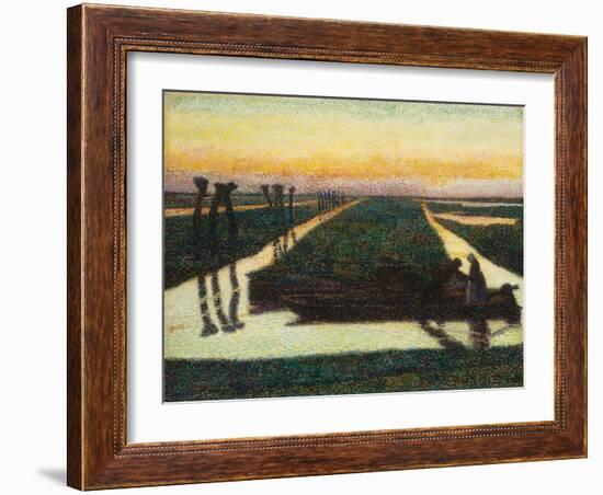 Broek in Waterland, 1889-Jan Theodore Toorop-Framed Giclee Print