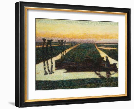 Broek in Waterland, 1889-Jan Theodore Toorop-Framed Giclee Print