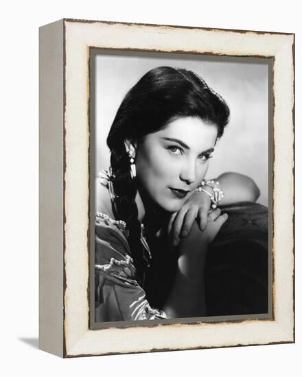 BROKEN ARROW, 1950 directed by DELMER DAVES Debra Paget (b/w photo)-null-Framed Stretched Canvas