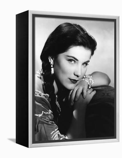 BROKEN ARROW, 1950 directed by DELMER DAVES Debra Paget (b/w photo)-null-Framed Stretched Canvas