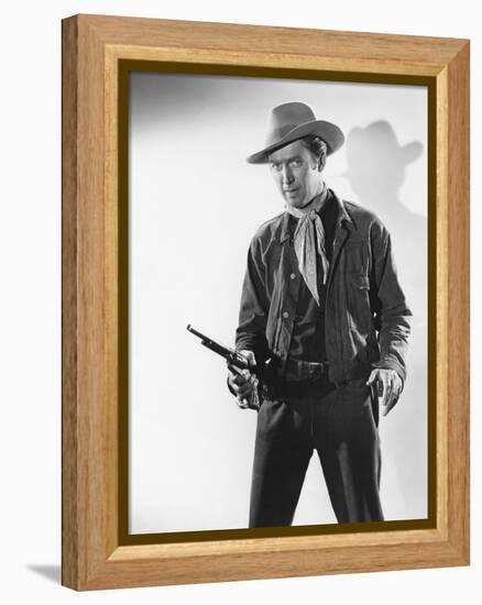 BROKEN ARROW, 1950 directed by DELMER DAVES James Stewart (b/w photo)-null-Framed Stretched Canvas