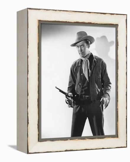 BROKEN ARROW, 1950 directed by DELMER DAVES James Stewart (b/w photo)-null-Framed Stretched Canvas