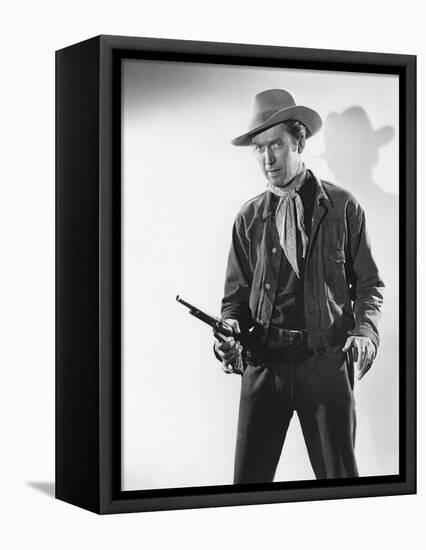 BROKEN ARROW, 1950 directed by DELMER DAVES James Stewart (b/w photo)-null-Framed Stretched Canvas