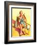 "Broken Beach Chair,"August 12, 1939-John Hyde Phillips-Framed Giclee Print