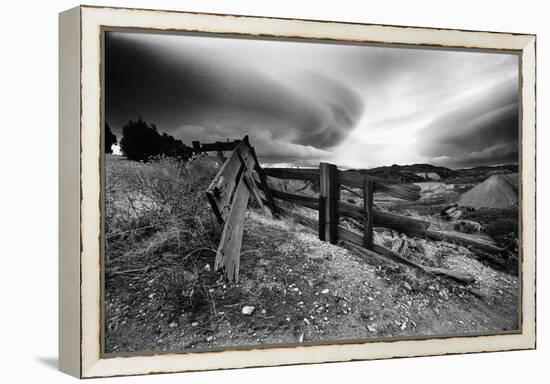 Broken Fence, Virginia City, Nevada 74-Monte Nagler-Framed Premier Image Canvas