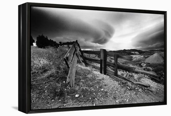 Broken Fence, Virginia City, Nevada 74-Monte Nagler-Framed Premier Image Canvas