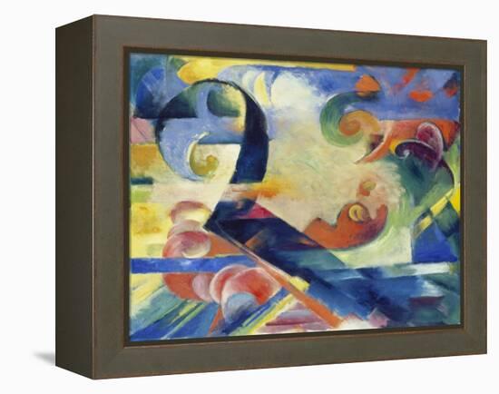 Broken Forms, 1914-Franz Marc-Framed Premier Image Canvas