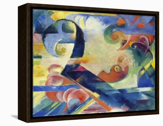 Broken Forms, 1914-Franz Marc-Framed Premier Image Canvas