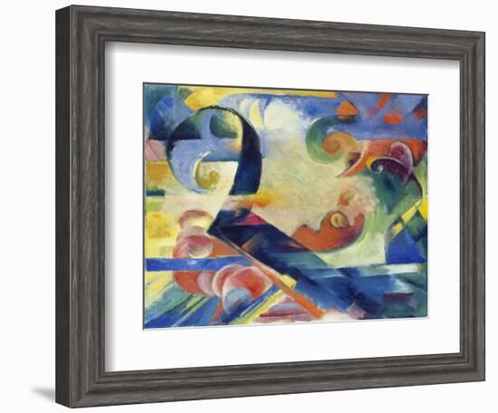 Broken Forms, 1914-Franz Marc-Framed Giclee Print