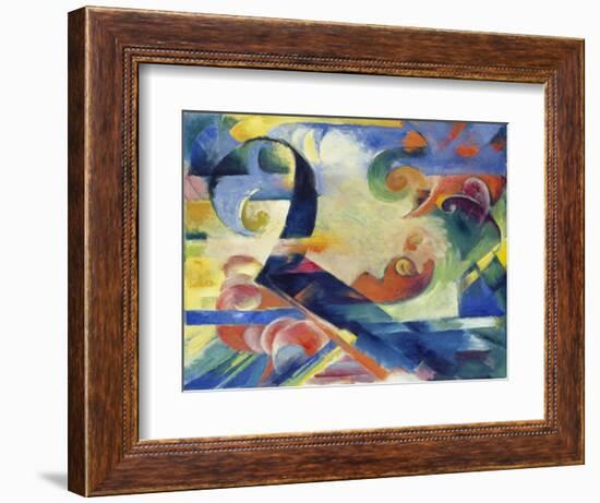 Broken Forms, 1914-Franz Marc-Framed Giclee Print