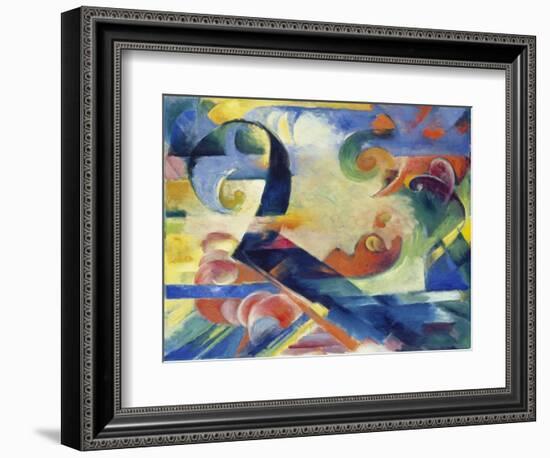 Broken Forms, 1914-Franz Marc-Framed Giclee Print