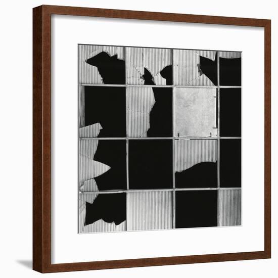 Broken Glass and Window, c. 1970-Brett Weston-Framed Photographic Print