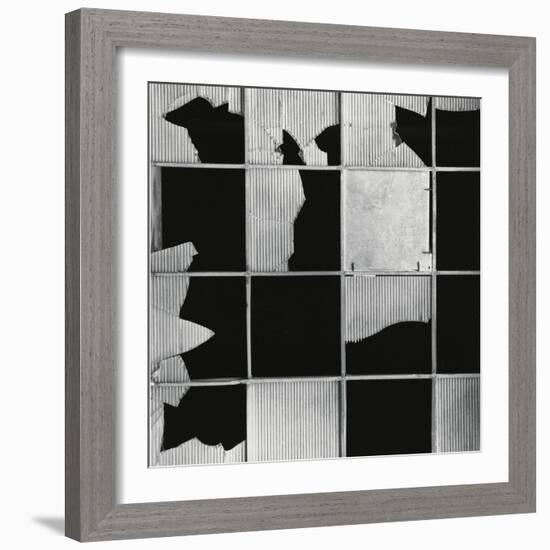 Broken Glass and Window, c. 1970-Brett Weston-Framed Photographic Print