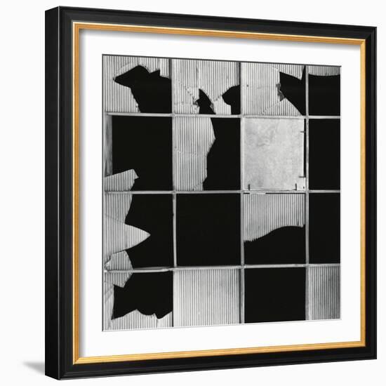 Broken Glass and Window, c. 1970-Brett Weston-Framed Photographic Print