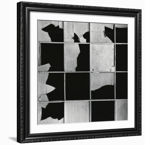 Broken Glass and Window, c. 1970-Brett Weston-Framed Premium Photographic Print