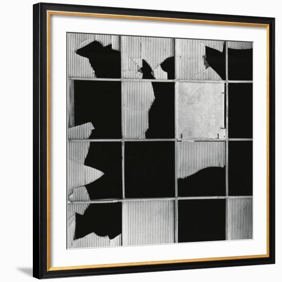 Broken Glass and Window, c. 1970-Brett Weston-Framed Premium Photographic Print