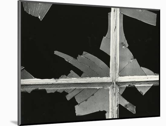 Broken Glass, Window, 1975-Brett Weston-Mounted Photographic Print