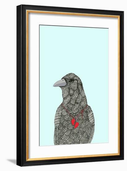 Broken Heart-Annie Bailey Art-Framed Art Print