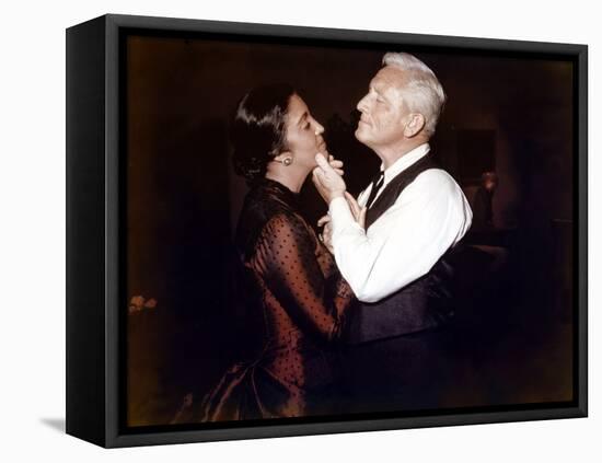BROKEN LANCE, 1954 directed by EDWARD DMYTRYK Katy Jurado and Spencer Tracy (photo)-null-Framed Stretched Canvas