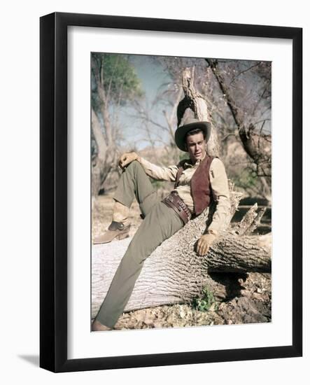 BROKEN LANCE, 1954 directed by EDWARD DMYTRYK Robert Wagner (photo)-null-Framed Photo