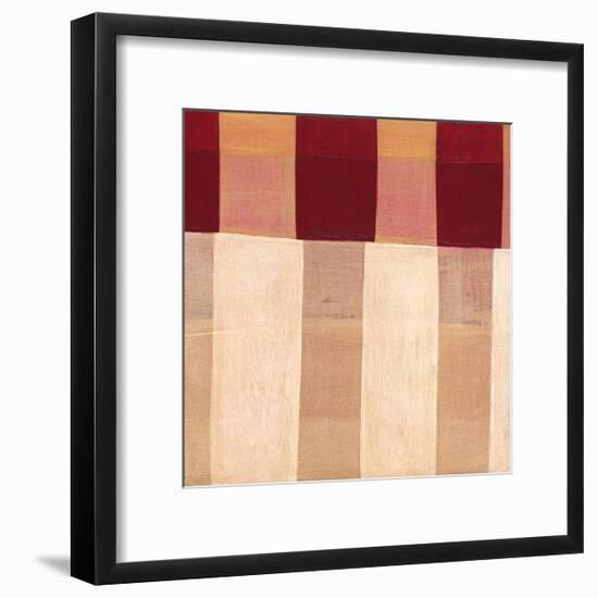 Broken Stripes 1-Laura Nugent-Framed Art Print