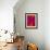 Broken Ties Series - Red/Fuschia-Ruth Palmer-Framed Art Print displayed on a wall