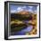 Broken Top Mountain and Fall Creek-Steve Terrill-Framed Photographic Print