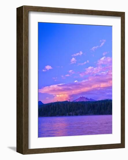 Broken Top V-Ike Leahy-Framed Photographic Print