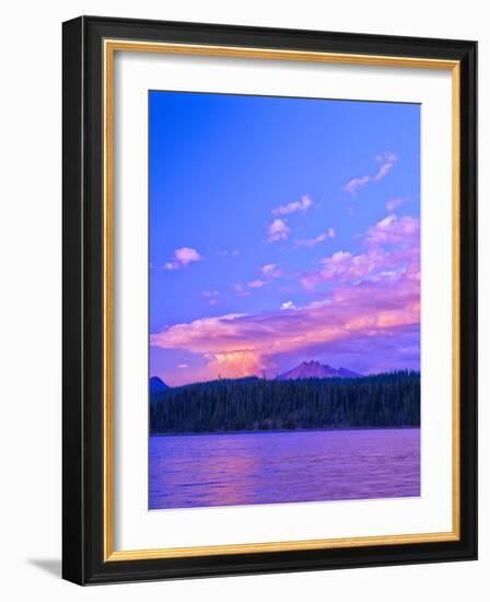 Broken Top V-Ike Leahy-Framed Photographic Print