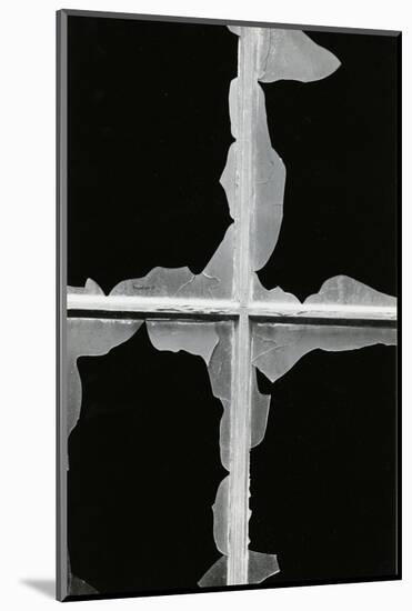 Broken Window, 1971-Brett Weston-Mounted Photographic Print