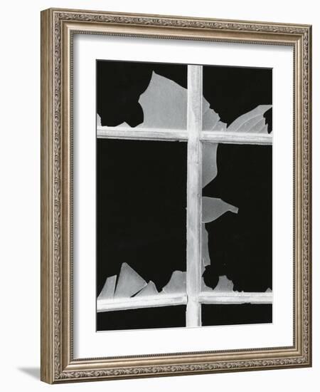 Broken Window, 1971-Brett Weston-Framed Photographic Print