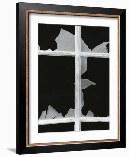 Broken Window, 1971-Brett Weston-Framed Photographic Print