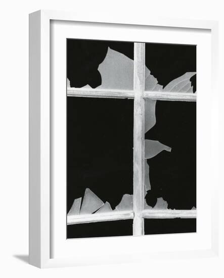 Broken Window, 1971-Brett Weston-Framed Photographic Print