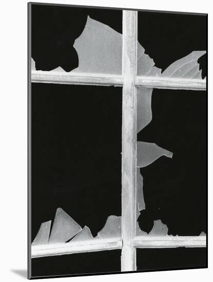 Broken Window, 1971-Brett Weston-Mounted Photographic Print