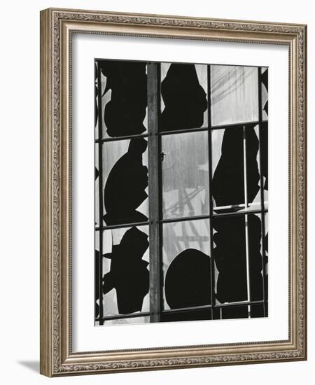 Broken Window, 1972-Brett Weston-Framed Photographic Print