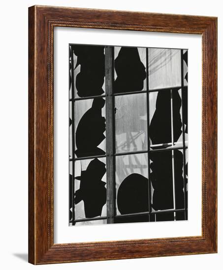 Broken Window, 1972-Brett Weston-Framed Photographic Print