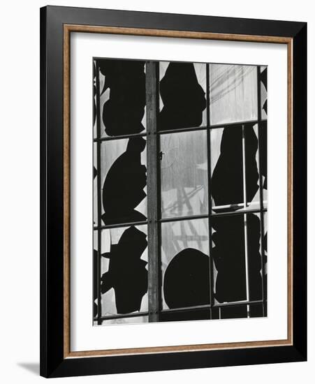 Broken Window, 1972-Brett Weston-Framed Photographic Print