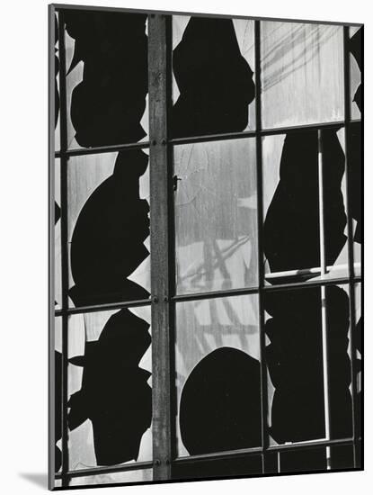 Broken Window, 1972-Brett Weston-Mounted Photographic Print