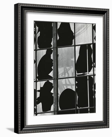 Broken Window, 1972-Brett Weston-Framed Photographic Print