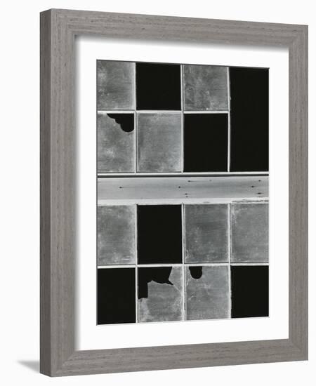 Broken Window, 1972-Brett Weston-Framed Photographic Print