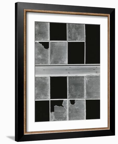 Broken Window, 1972-Brett Weston-Framed Photographic Print