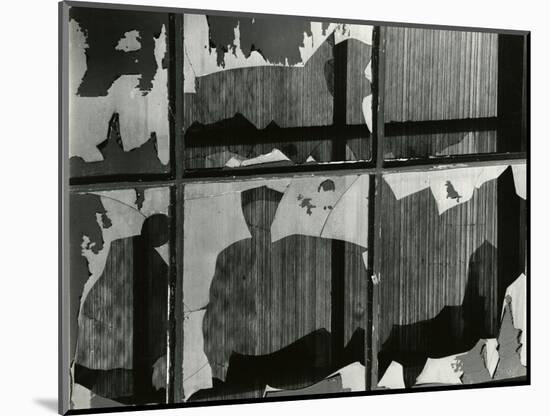 Broken Window, 1978-Brett Weston-Mounted Photographic Print