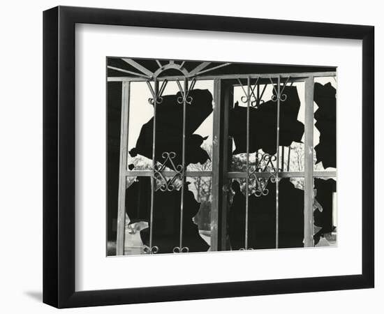 Broken Window and Metal, 1976-Brett Weston-Framed Photographic Print