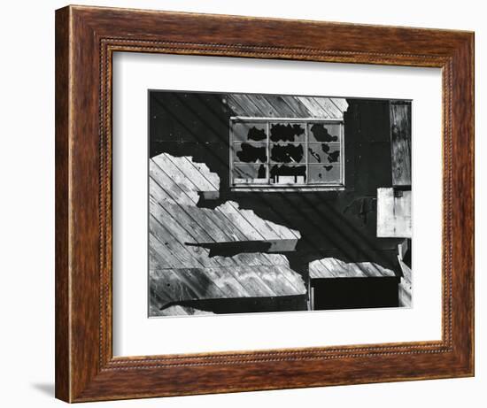 Broken Window, Building, San Francisco, 1974-Brett Weston-Framed Photographic Print