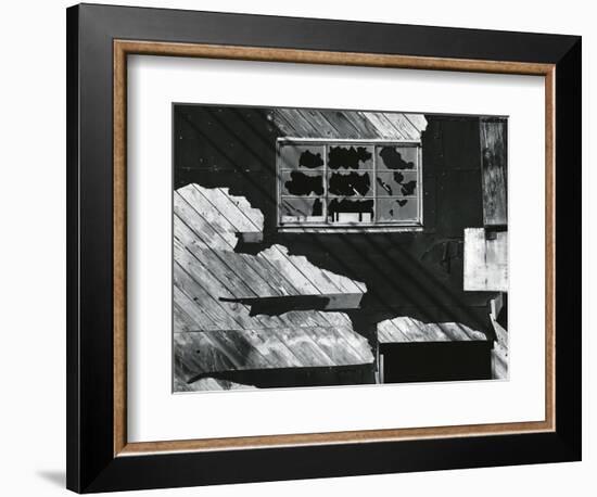 Broken Window, Building, San Francisco, 1974-Brett Weston-Framed Photographic Print