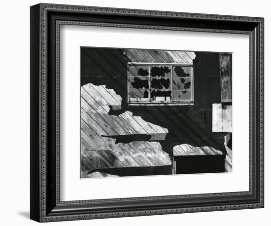 Broken Window, Building, San Francisco, 1974-Brett Weston-Framed Photographic Print